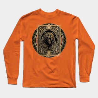 Grizzly Bear the golden wonder Long Sleeve T-Shirt